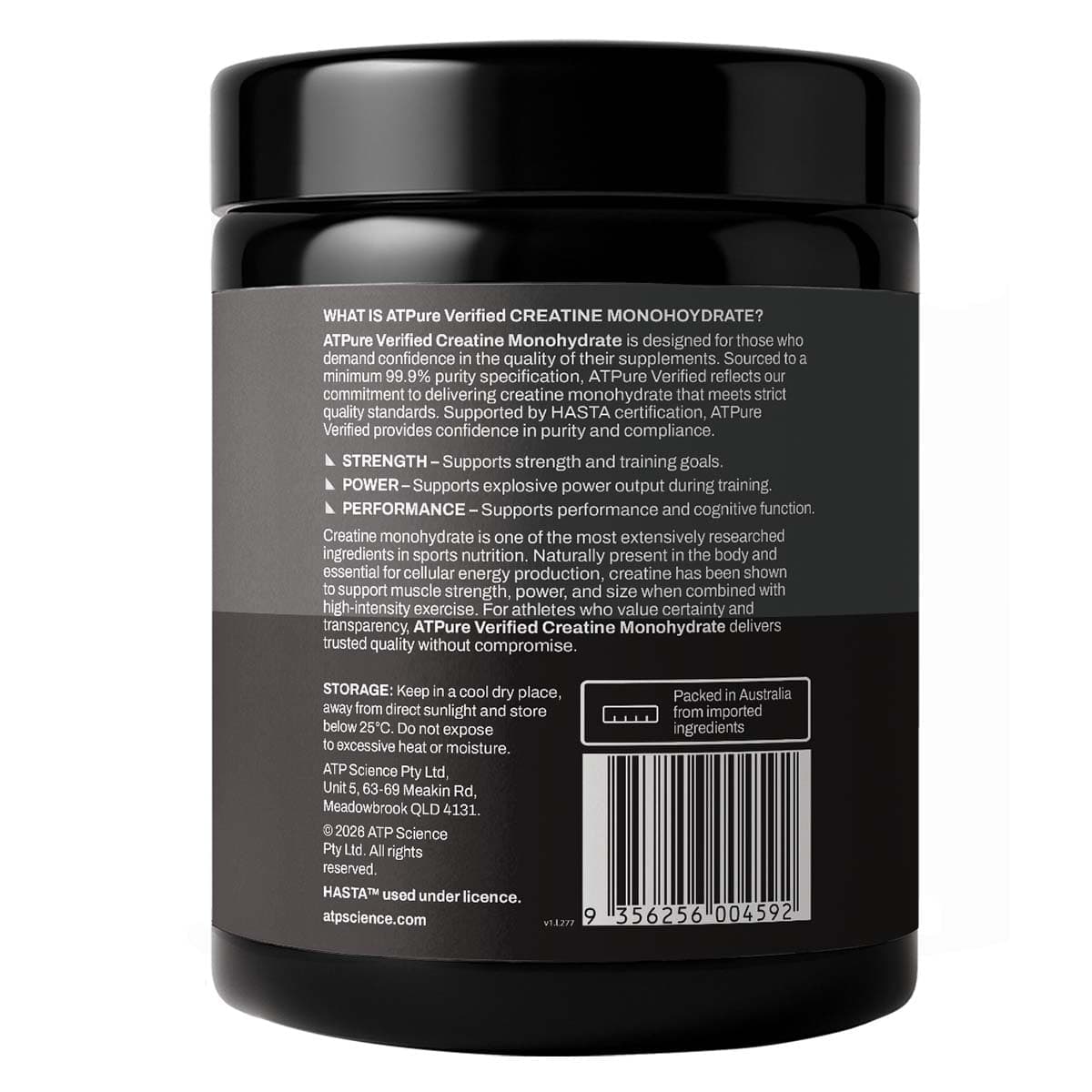 Thumbnail ATP Science ATPure Creatine Monohydrate 250g