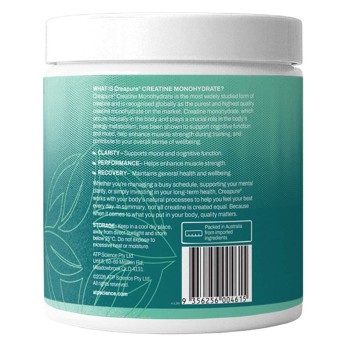 Thumbnail ATP Science Creapure Creatine Monohydrate 250g