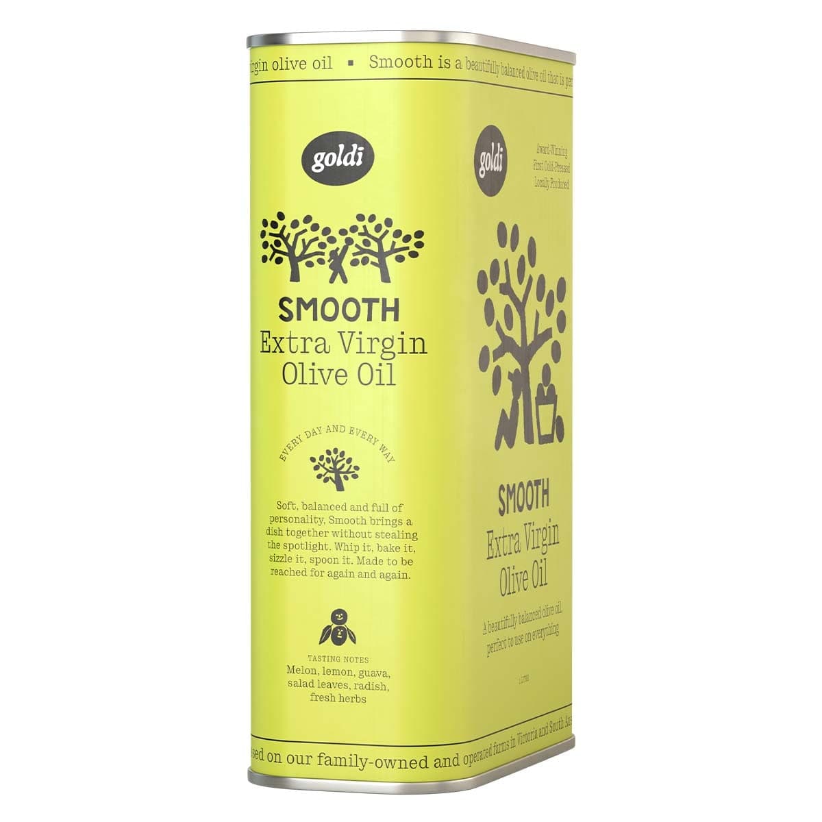 Thumbnail Goldi Smooth Extra Virgin Olive Oil Tin 1000ml