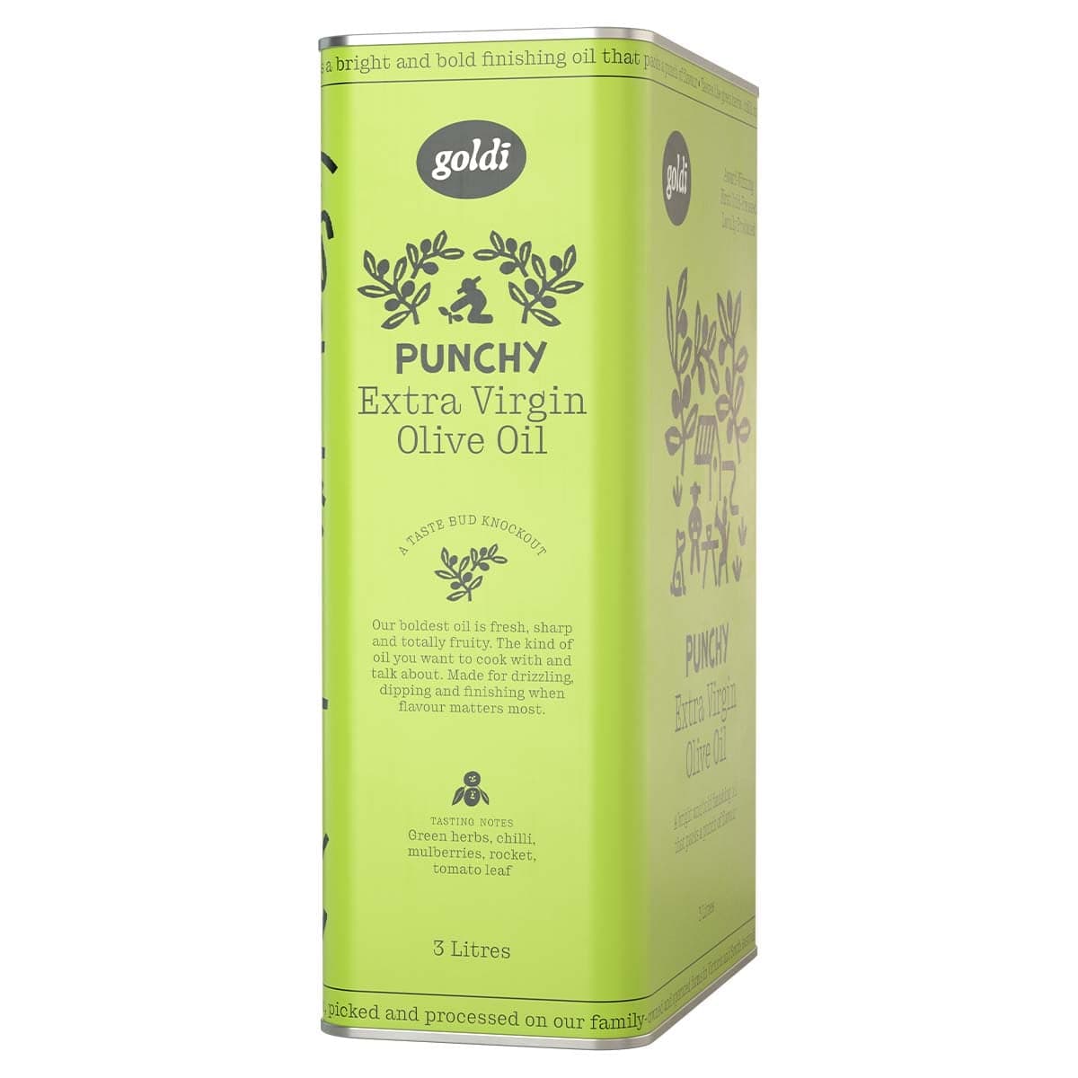 Thumbnail Goldi Punchy Extra Virgin Olive Oil Tin 3000ml