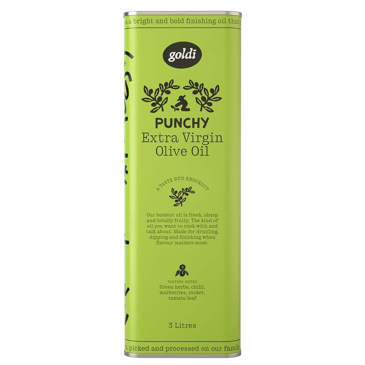 Thumbnail Goldi Punchy Extra Virgin Olive Oil Tin 3000ml