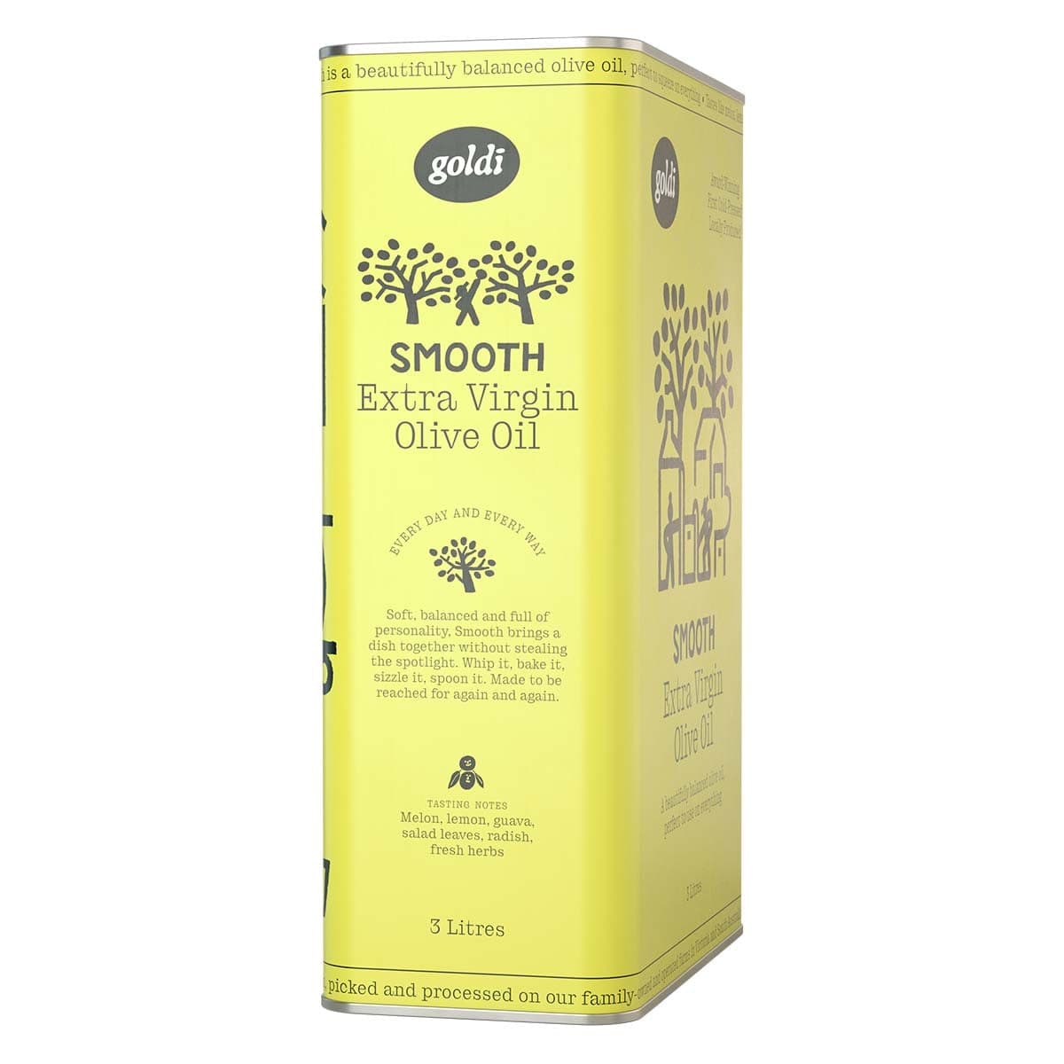 Thumbnail Goldi Smooth Extra Virgin Olive Oil Tin 3000ml