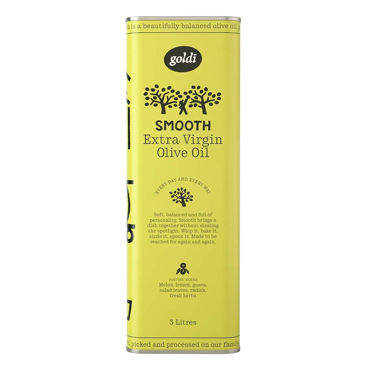 Thumbnail Goldi Smooth Extra Virgin Olive Oil Tin 3000ml