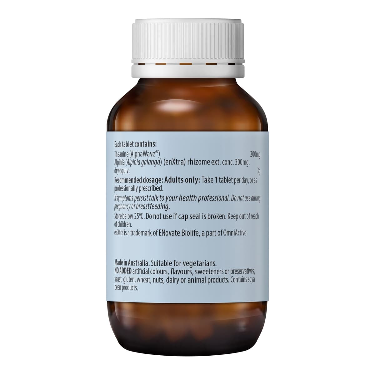 Thumbnail Fusion Health Calm Clear Focus L Theanine 200 Plus 30 Tablets