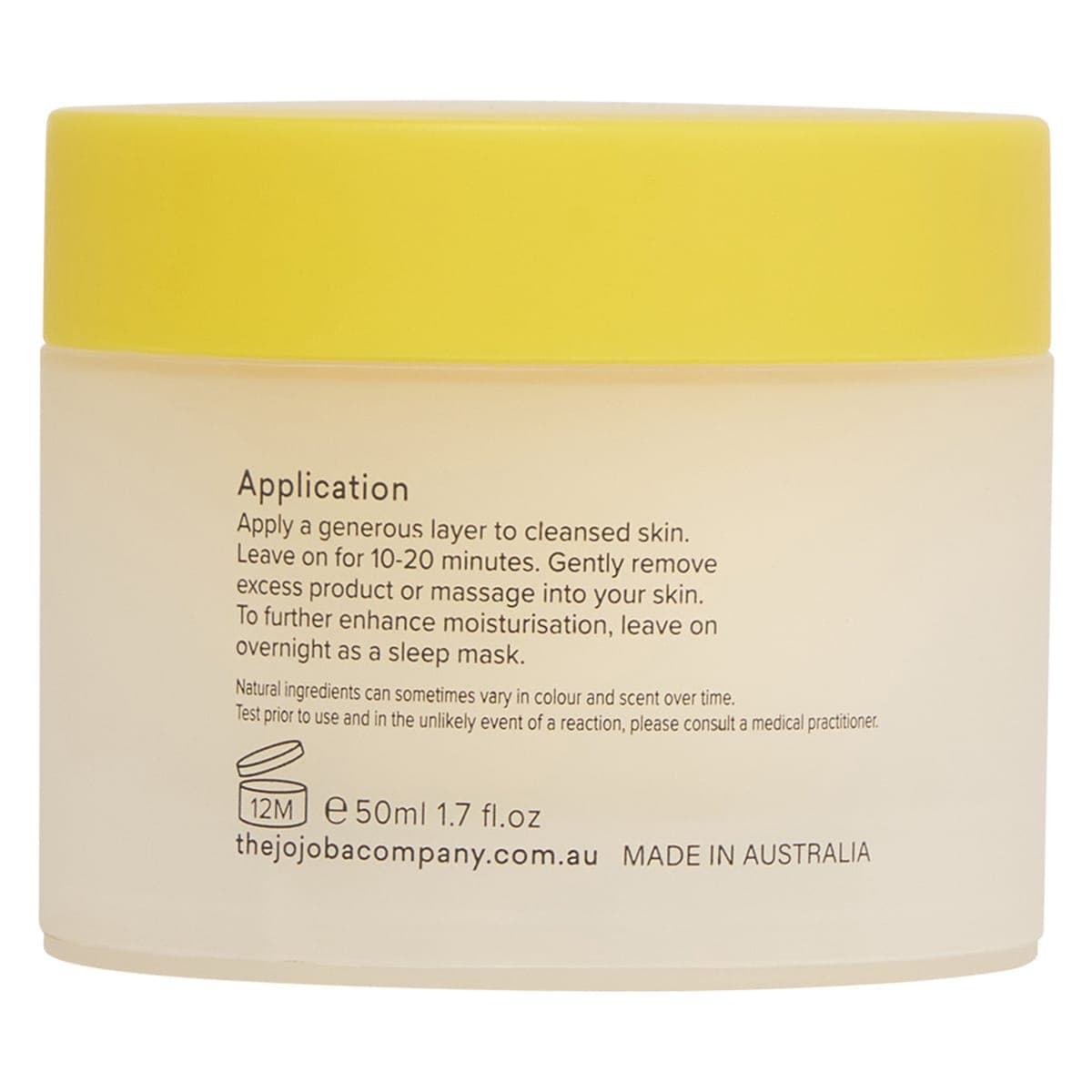 Thumbnail The Jojoba Company Pure Jojoba Gel Mask 50ml