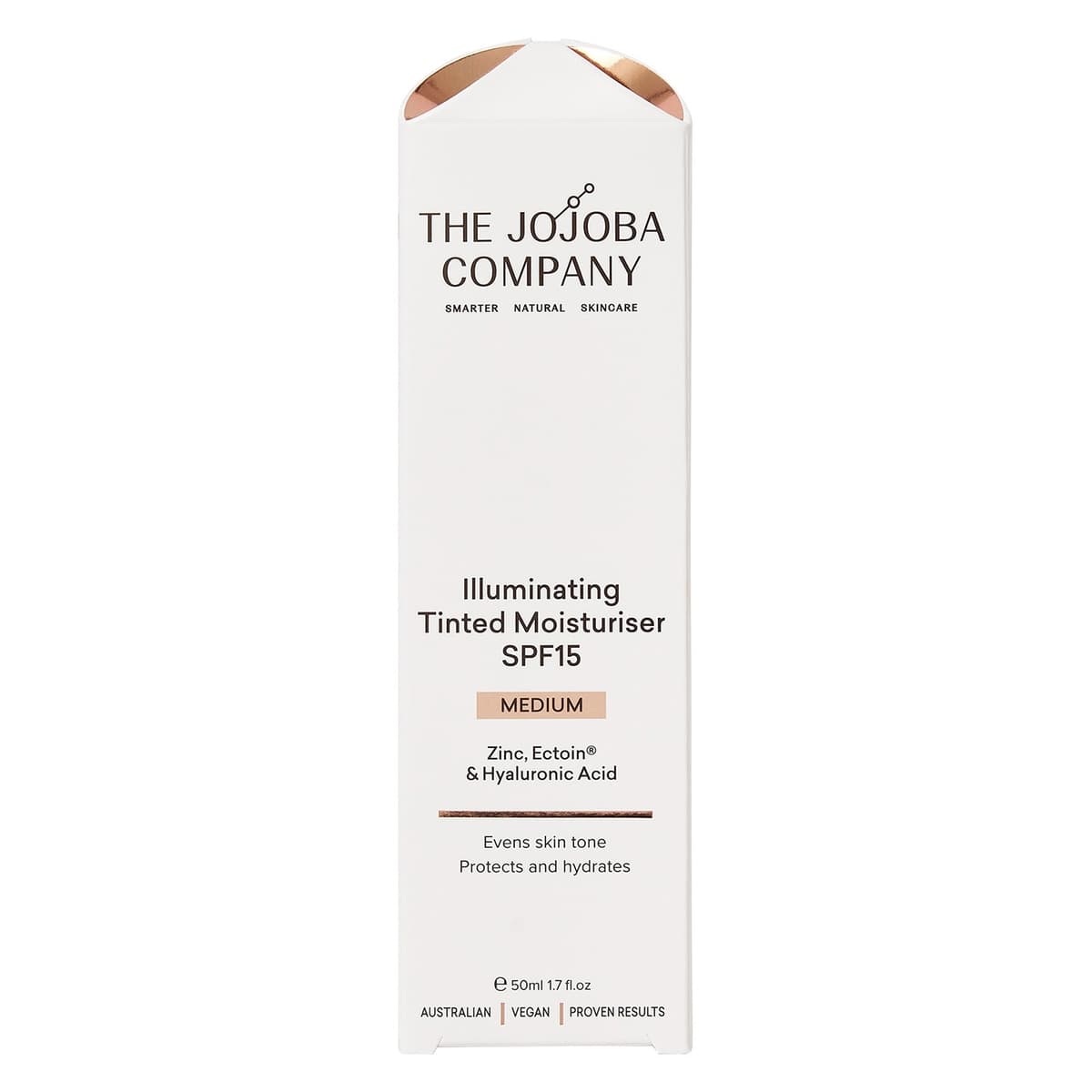 Thumbnail The Jojoba Company Illuminating Tinted Moisturiser SPF 15 Medium 50ml