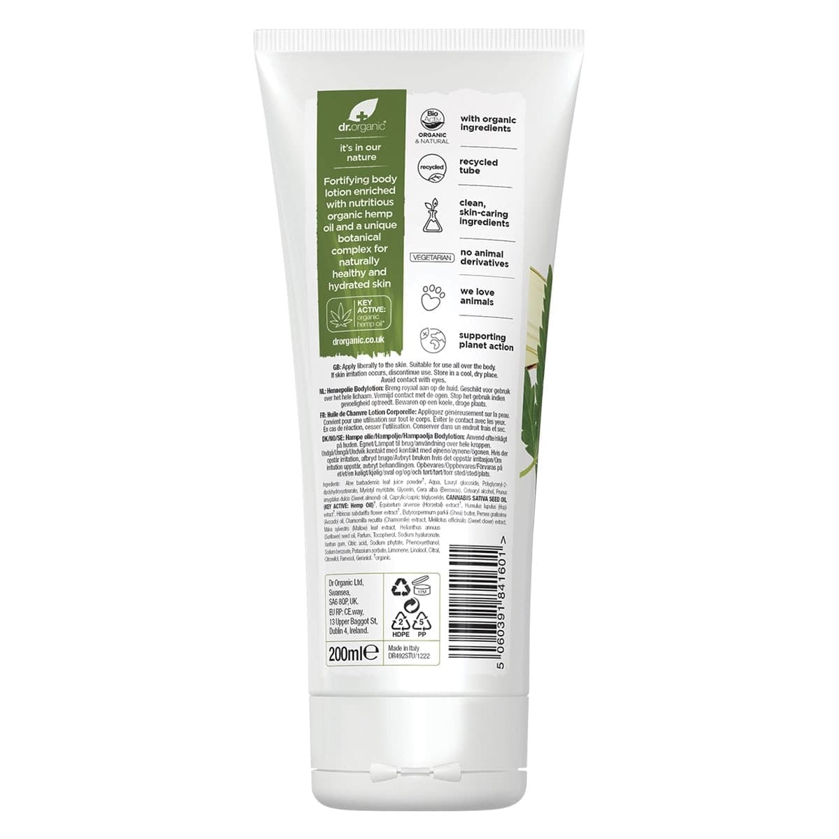 Thumbnail Dr Organic Hemp Oil Body Lotion 200ml