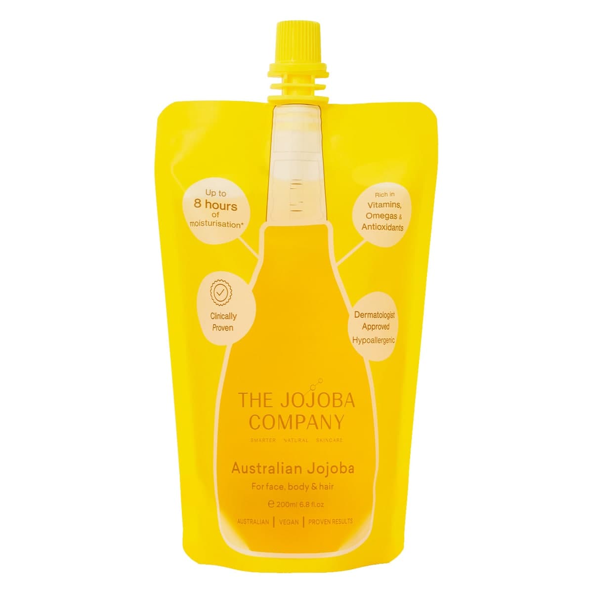 Thumbnail The Jojoba Company Australian Jojoba Refill Pouch 200ml