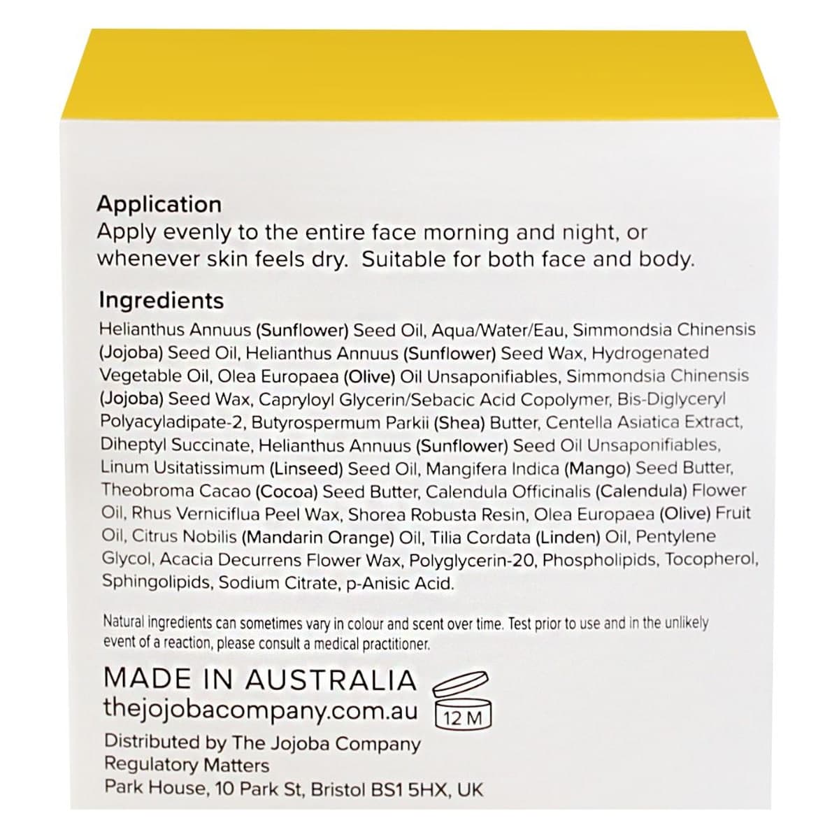 Thumbnail The Jojoba Company Jojoba Intense Moisture Balm 50mL