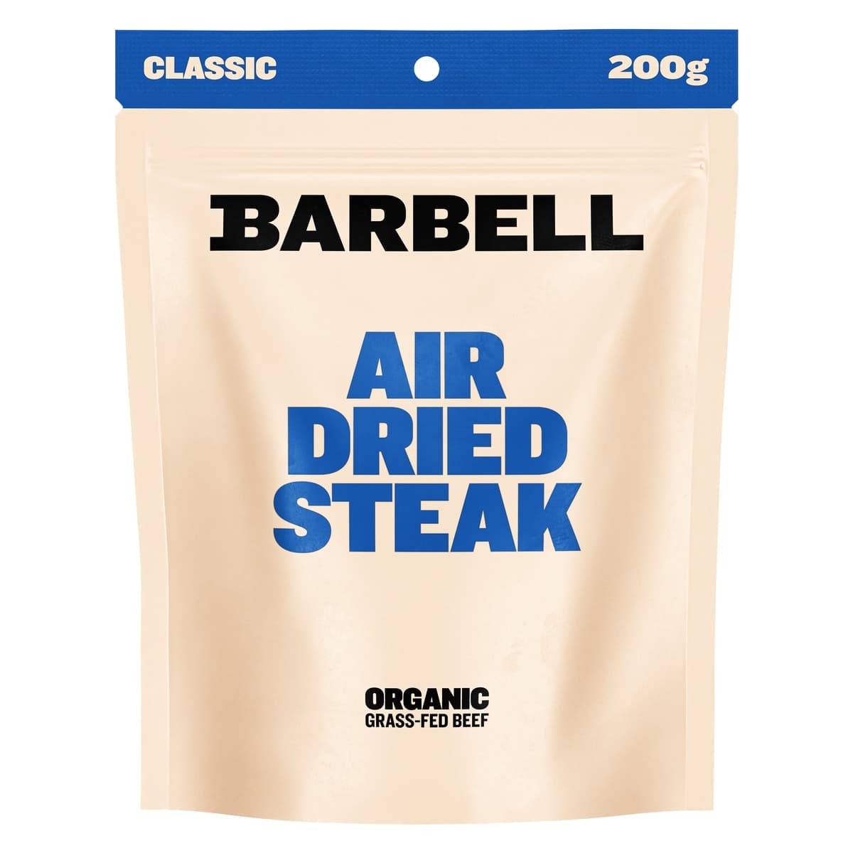 Thumbnail Barbell Organic Grass-Fed Air Dried Steak Classic Biltong 200g