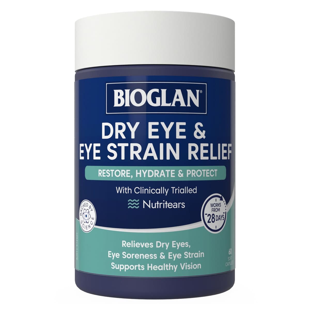Thumbnail Bioglan Dry Eye & Eye Strain Relief 60 Capsules
