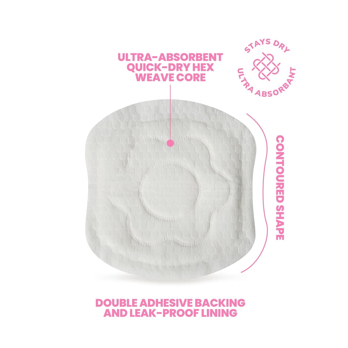 Thumbnail New Beginnings Regular Nursing Pads 40 Pack