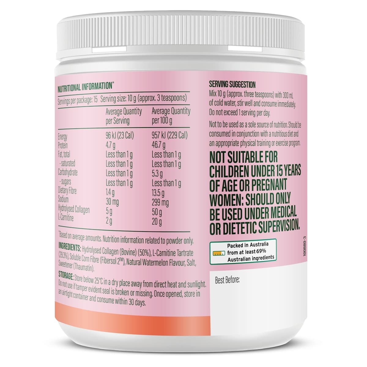 Thumbnail Life Botanics Collagen Shred 150g