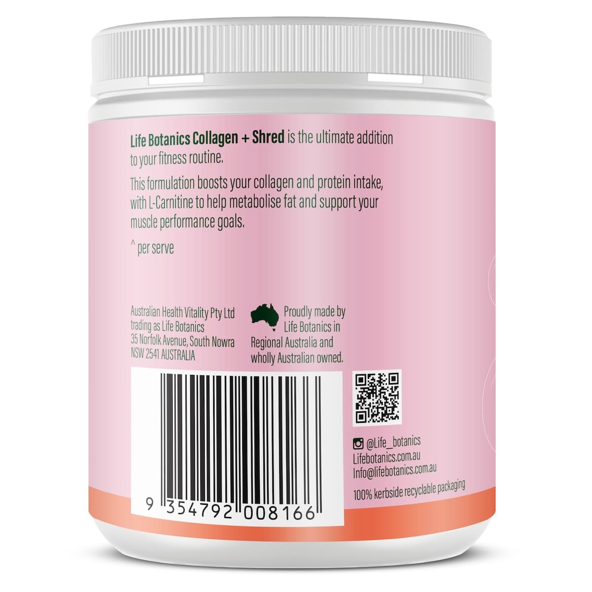 Thumbnail Life Botanics Collagen Shred 150g