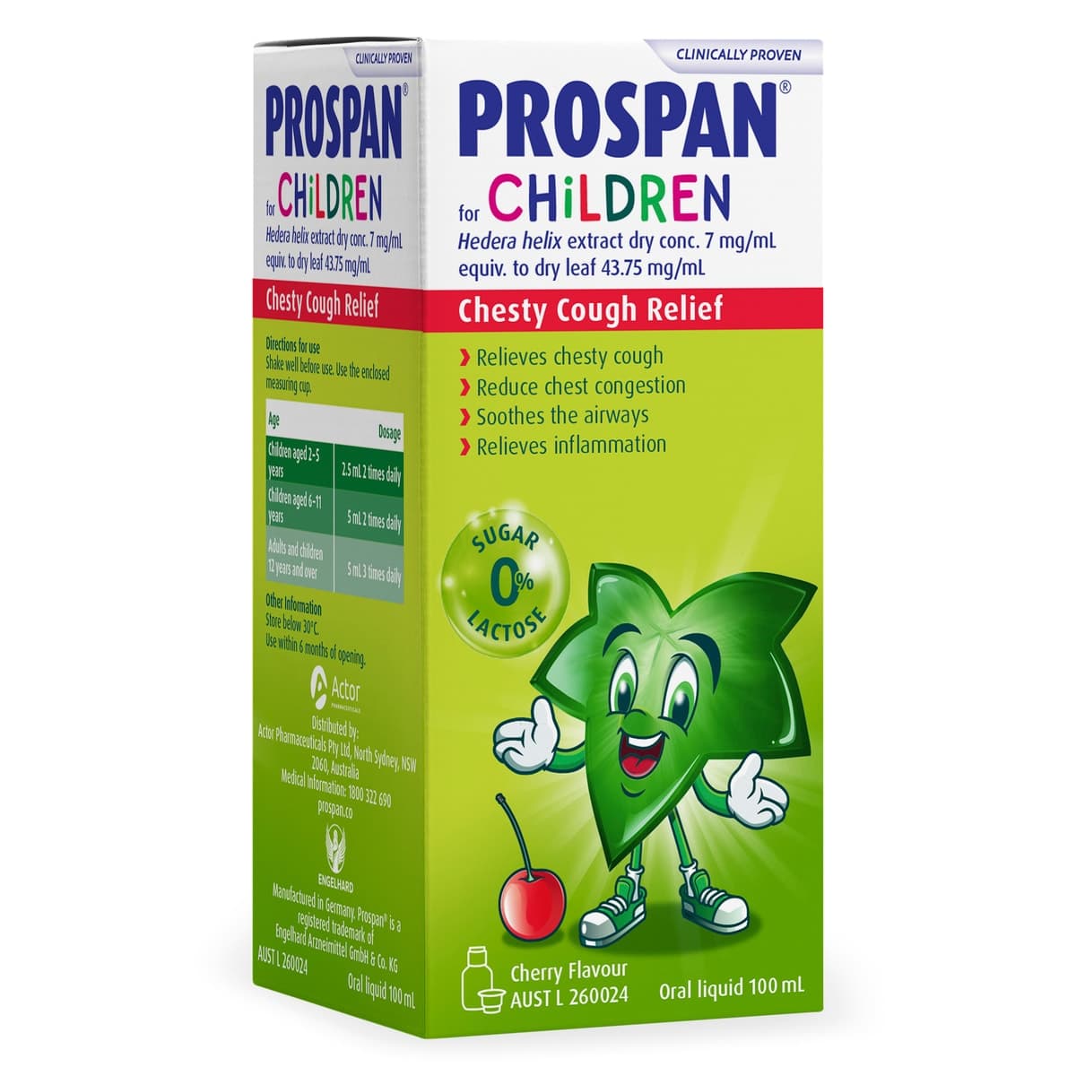 Thumbnail Prospan for Children Chesty Cough Relief Syrup 100ml