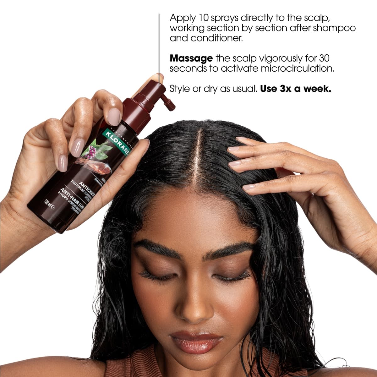 Thumbnail Klorane Anti-Hair Loss Intense Strengthening Treatment with Quinine 100ml