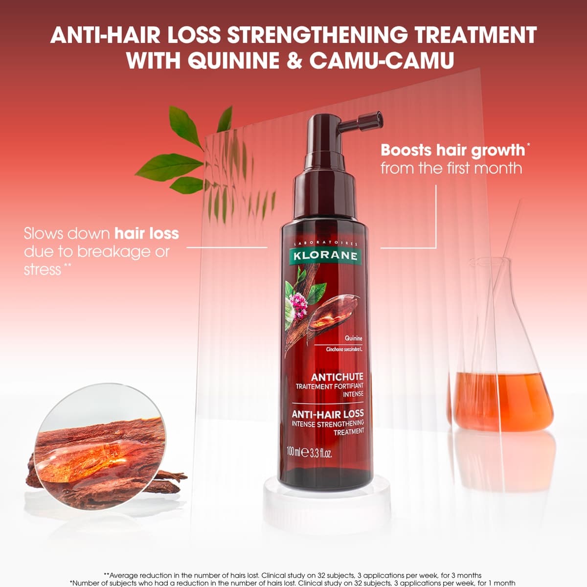 Thumbnail Klorane Anti-Hair Loss Intense Strengthening Treatment with Quinine 100ml