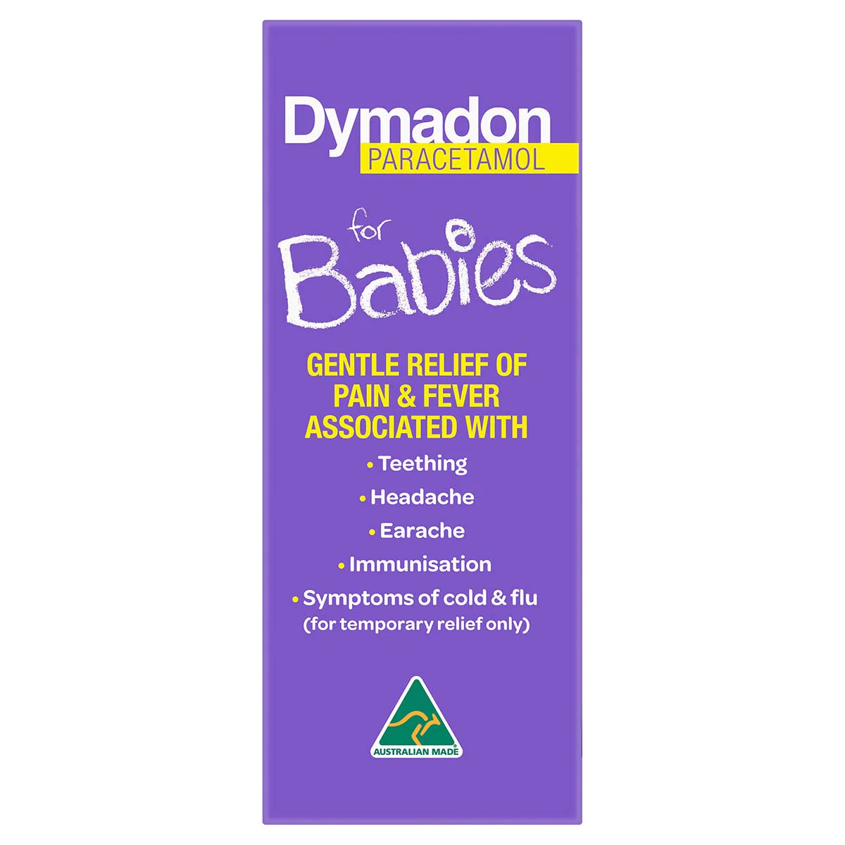 Thumbnail Dymadon for Babies 1 Month - 2 Years Blackcurrant 60ml
