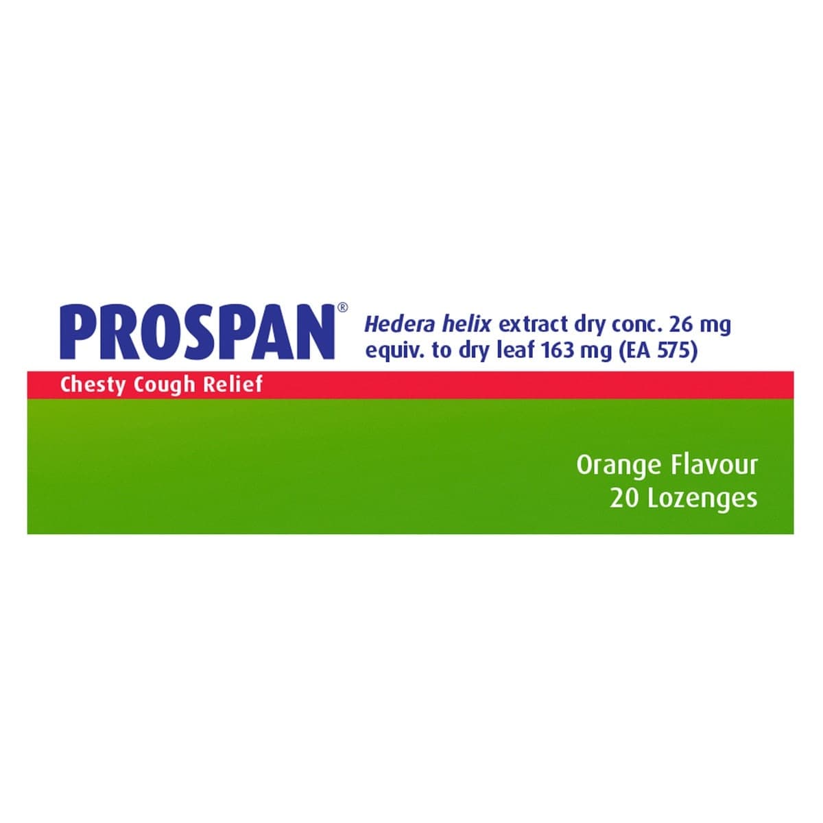 Thumbnail Prospan Chesty Cough Relief Lozenges 20 Pack