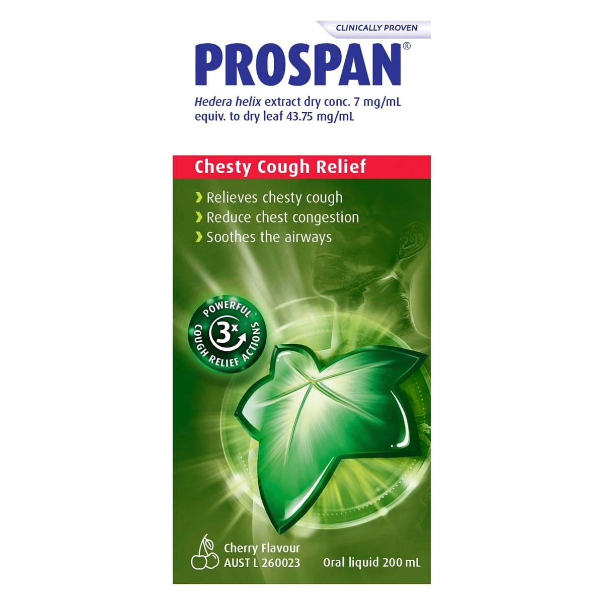Thumbnail Prospan Chesty Cough Relief Syrup 200ml