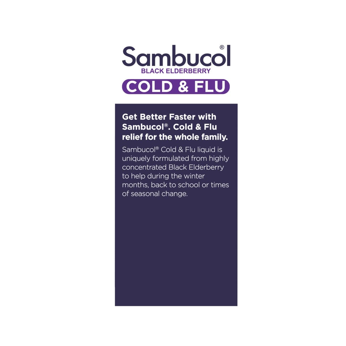 Thumbnail Sambucol Cold & Flu Relief Liquid 120ml