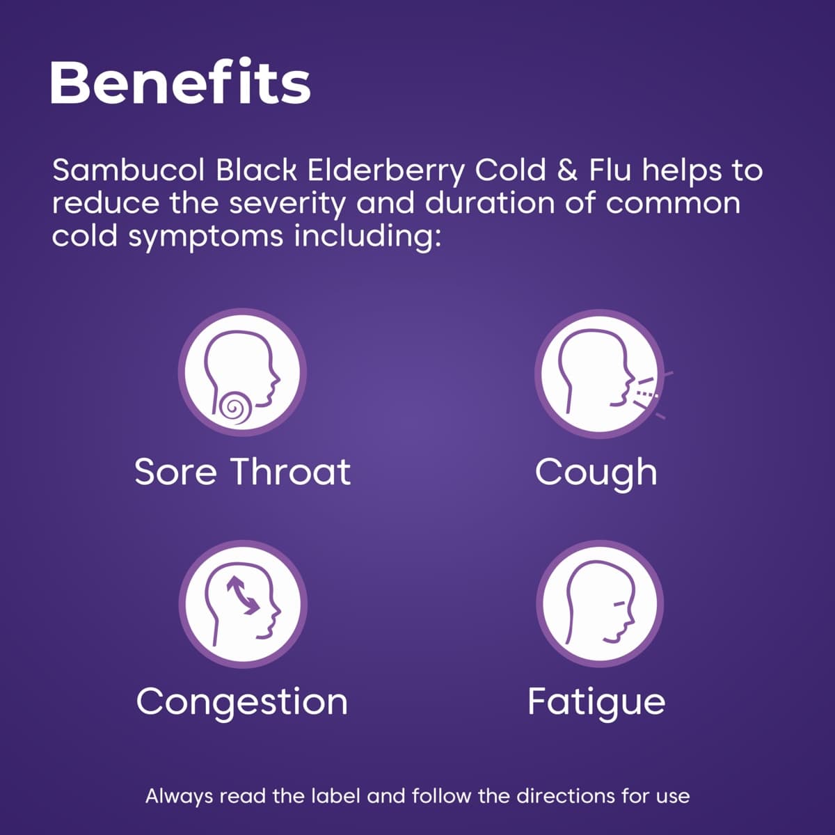 Thumbnail Sambucol Cold & Flu Relief Liquid 120ml