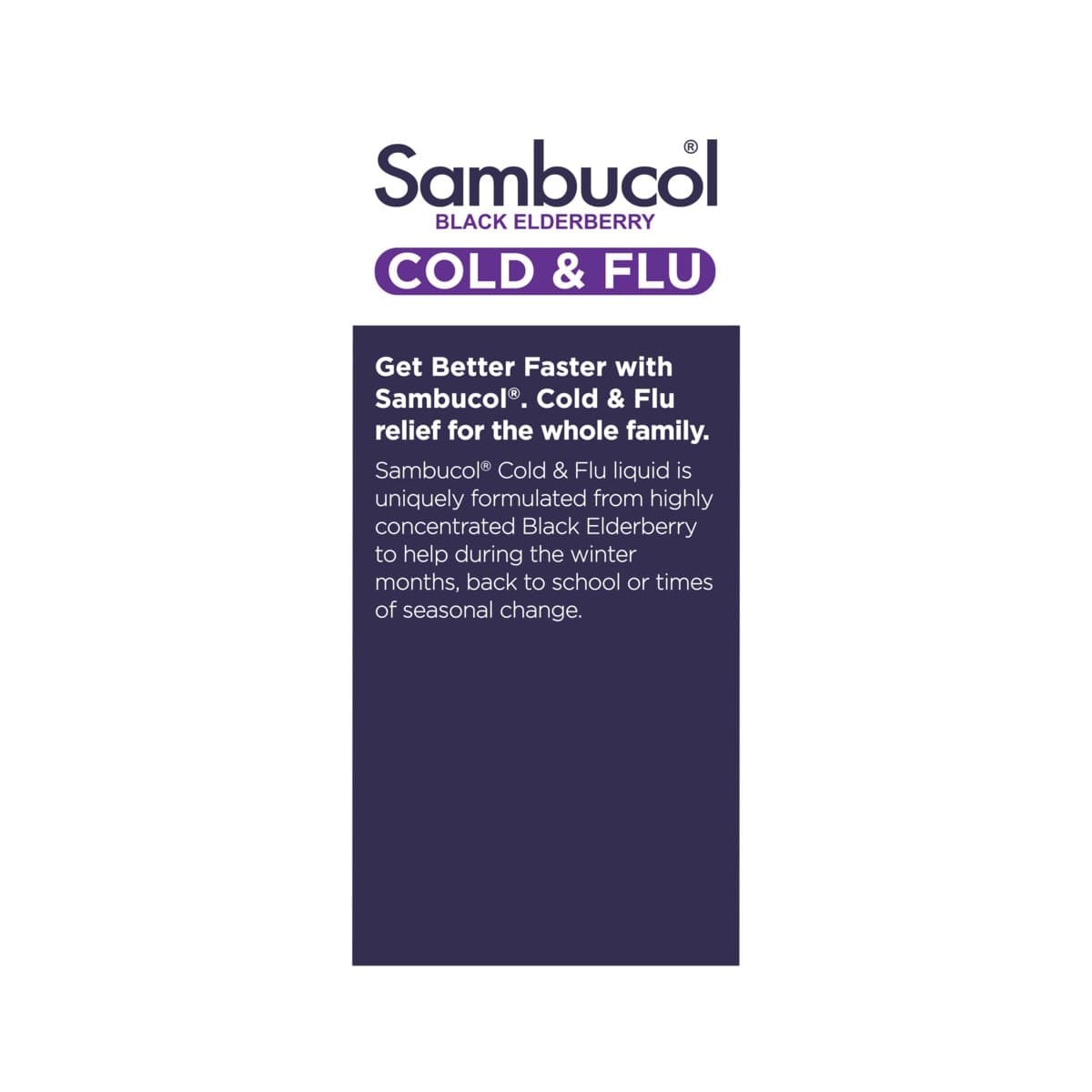 Thumbnail Sambucol Cold & Flu Relief Liquid 250ml