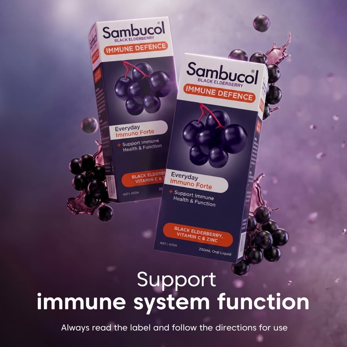 Thumbnail Sambucol Immune Defence Forte Liquid 250ml