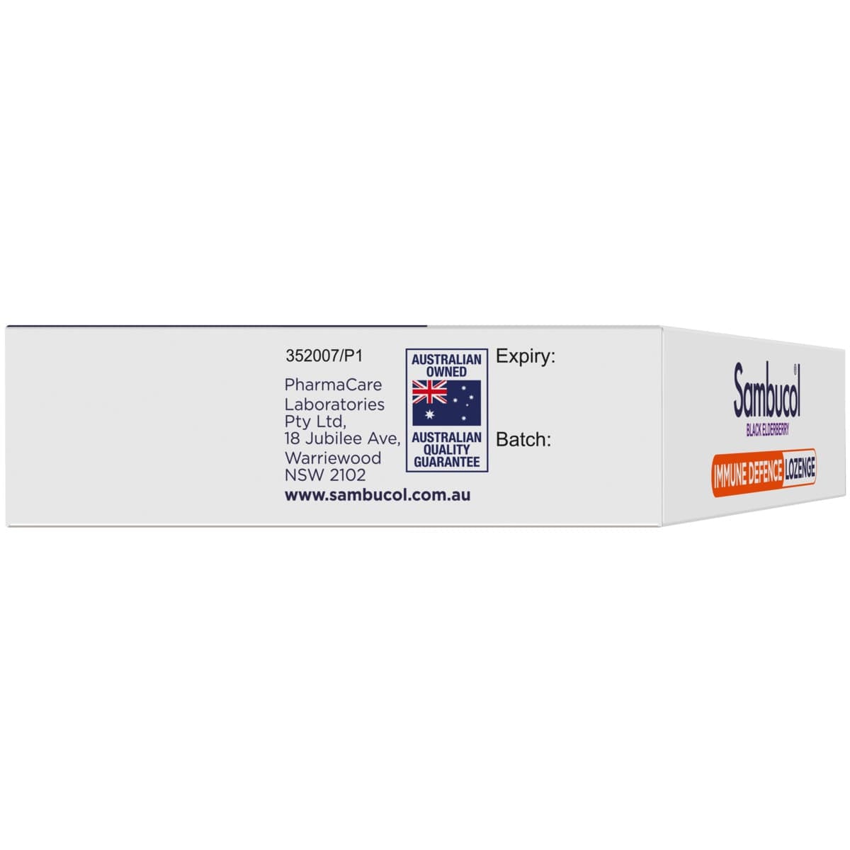 Thumbnail Sambucol Immune Defence Lozenges 20 Pack