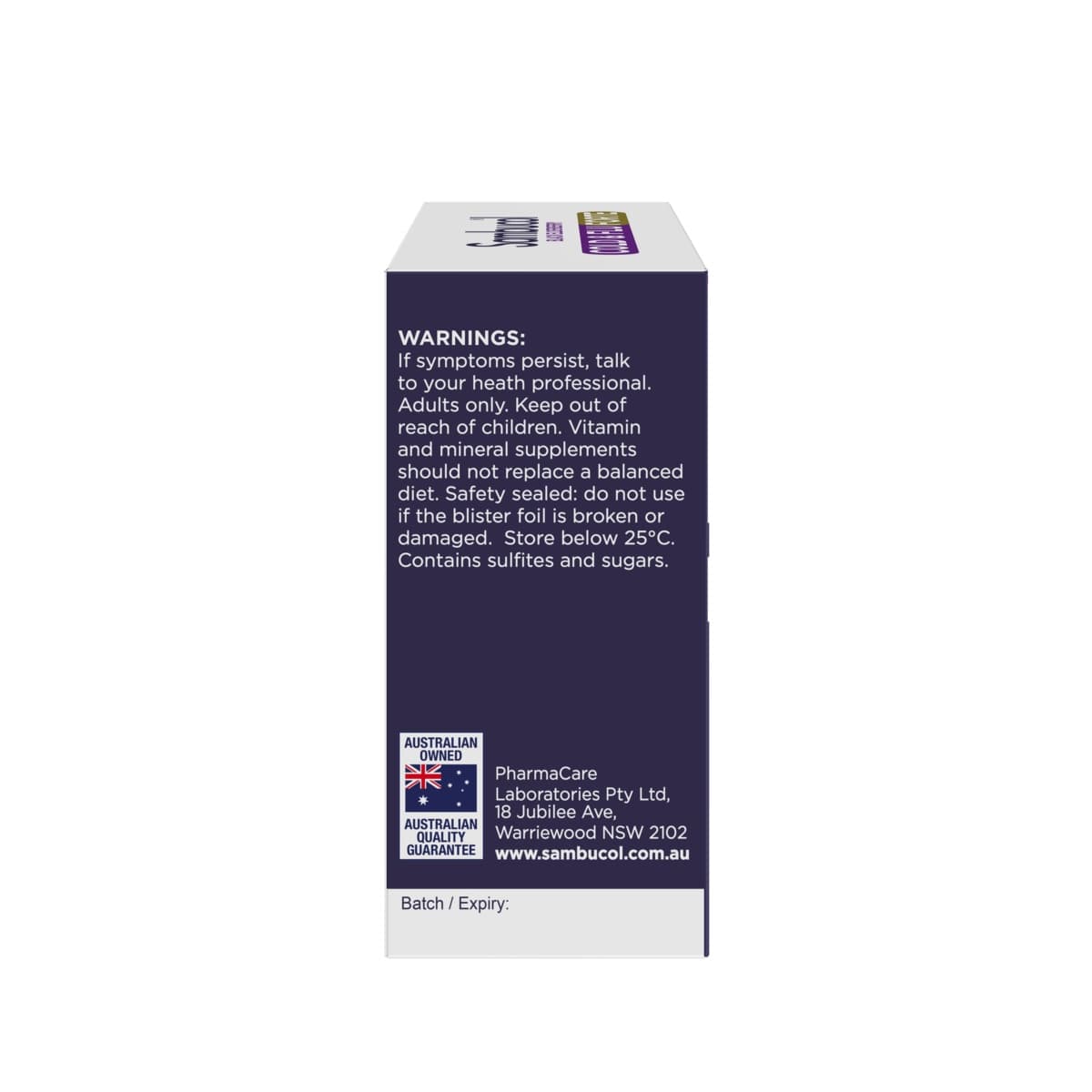 Thumbnail Sambucol Cold & Flu Forte 24 Capsules