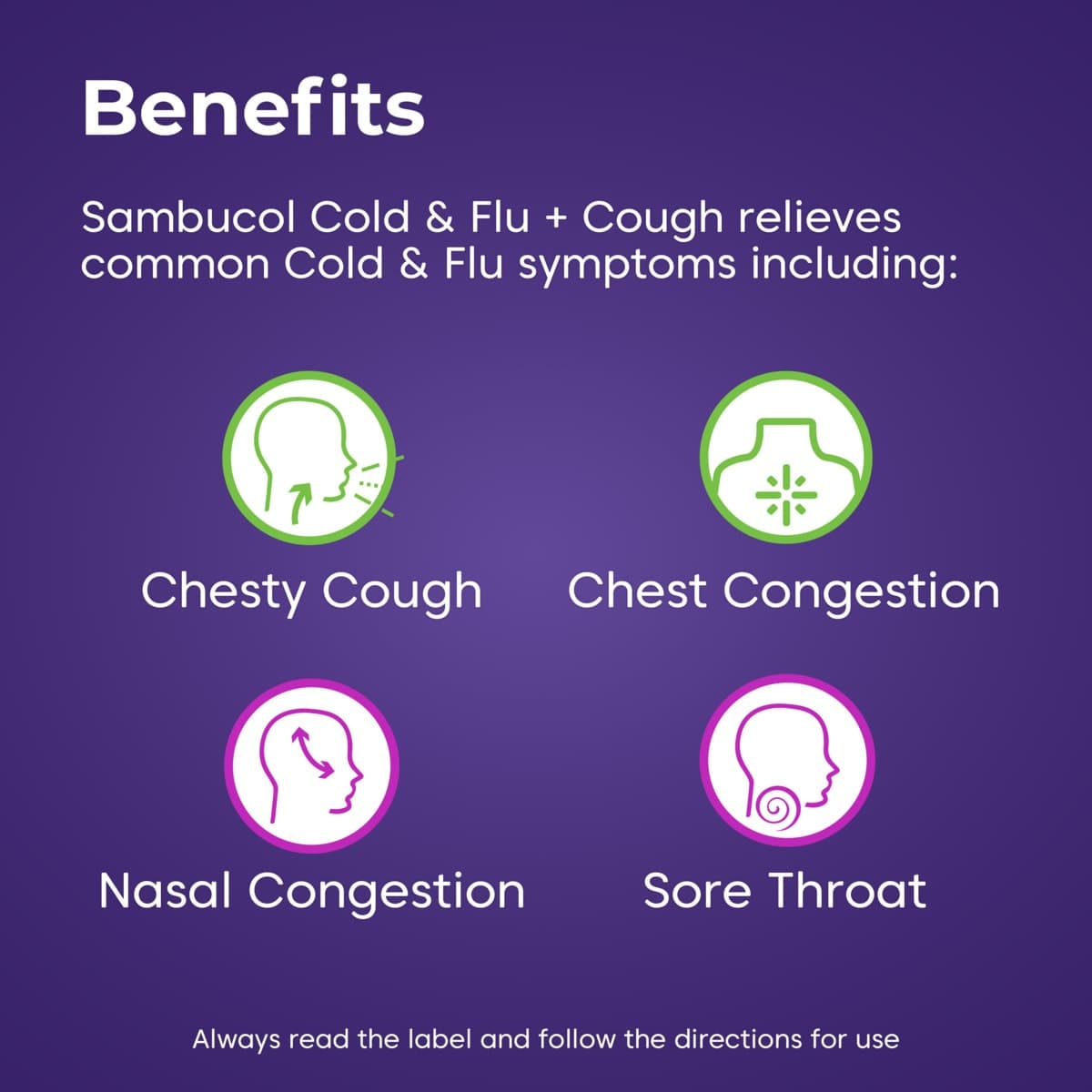 Thumbnail Sambucol Cough Relief Liquid 250ml
