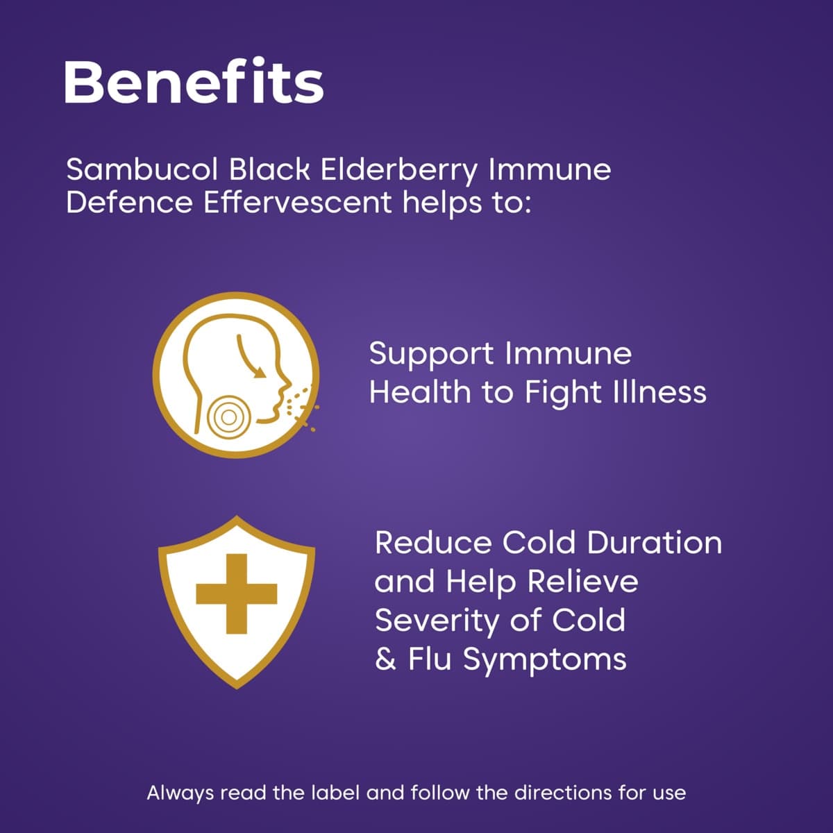 Thumbnail Sambucol Immune Defence 15 Effervescent Tablets