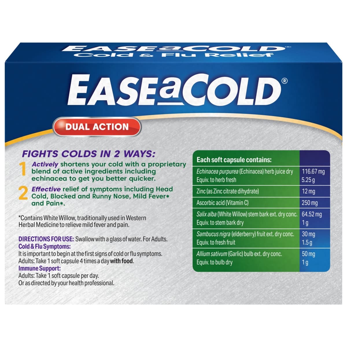 Thumbnail Ease a Cold Cold & Flu Relief 18 Capsules