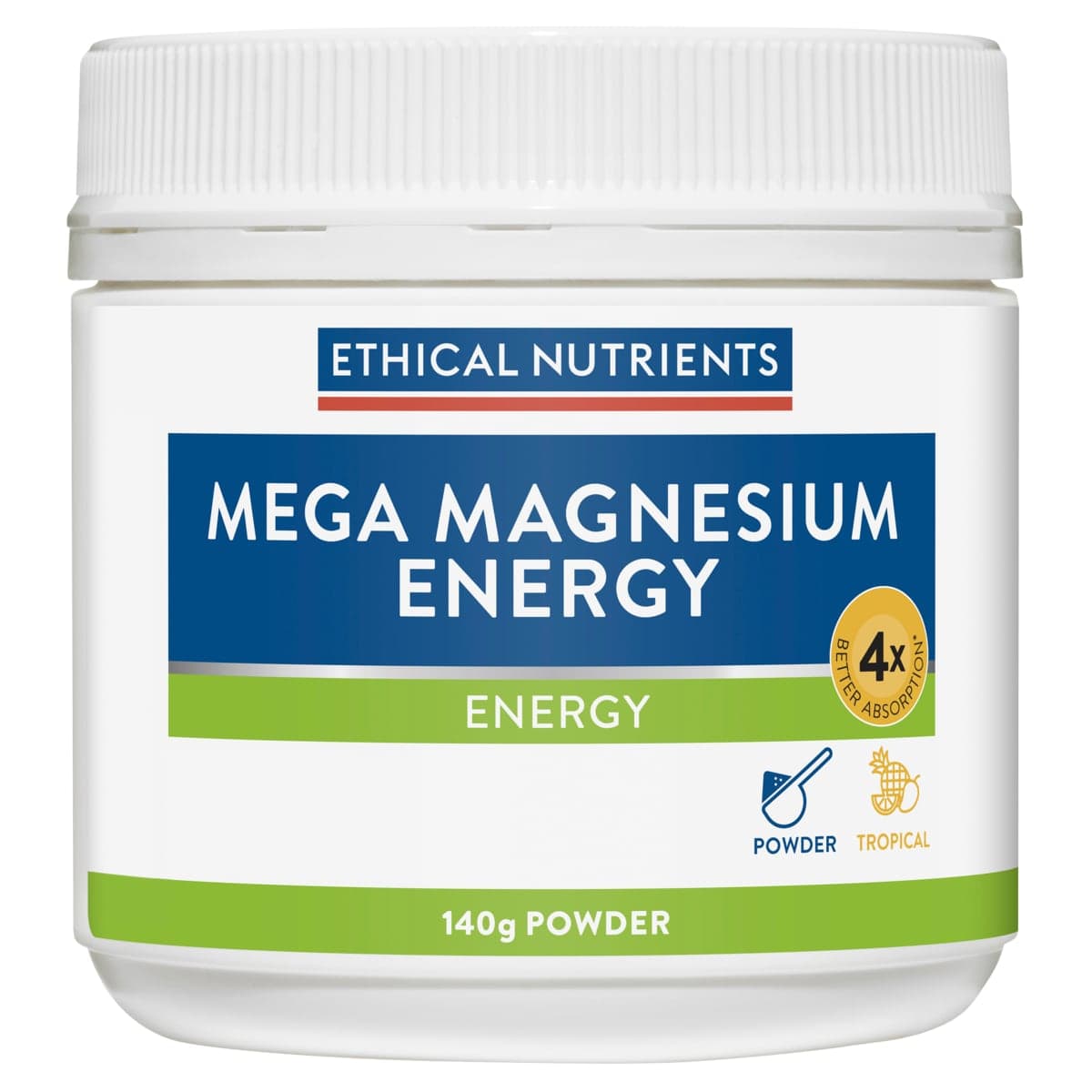 Thumbnail Ethical Nutrients Mega Magnesium Energy 140g