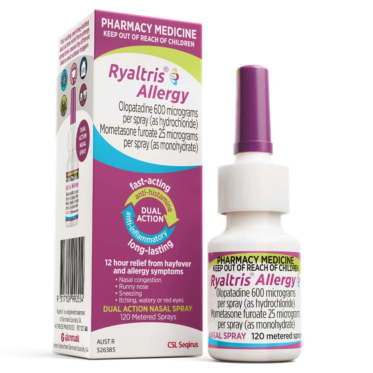 Thumbnail Ryaltris Allergy Nasal Spray 120 Metered Sprays
