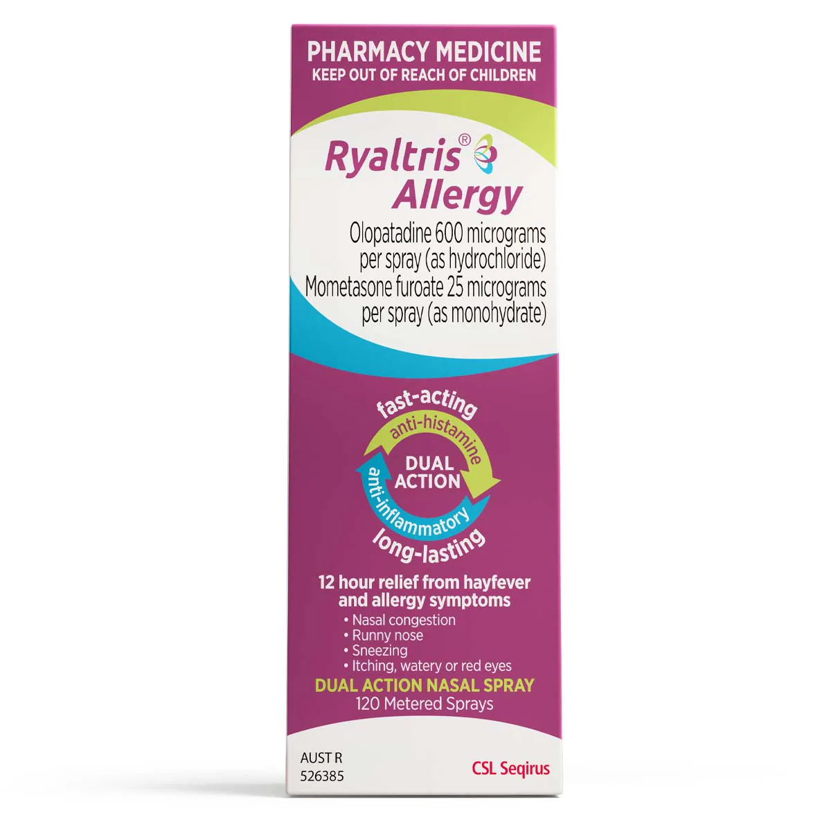Thumbnail Ryaltris Allergy Nasal Spray 120 Metered Sprays