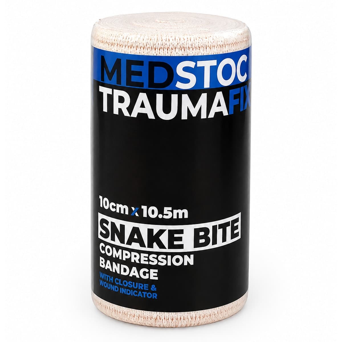 Thumbnail Medstock TraumaFix Snake Bite Compression Bandage 10cm x 10.5m 1 Roll