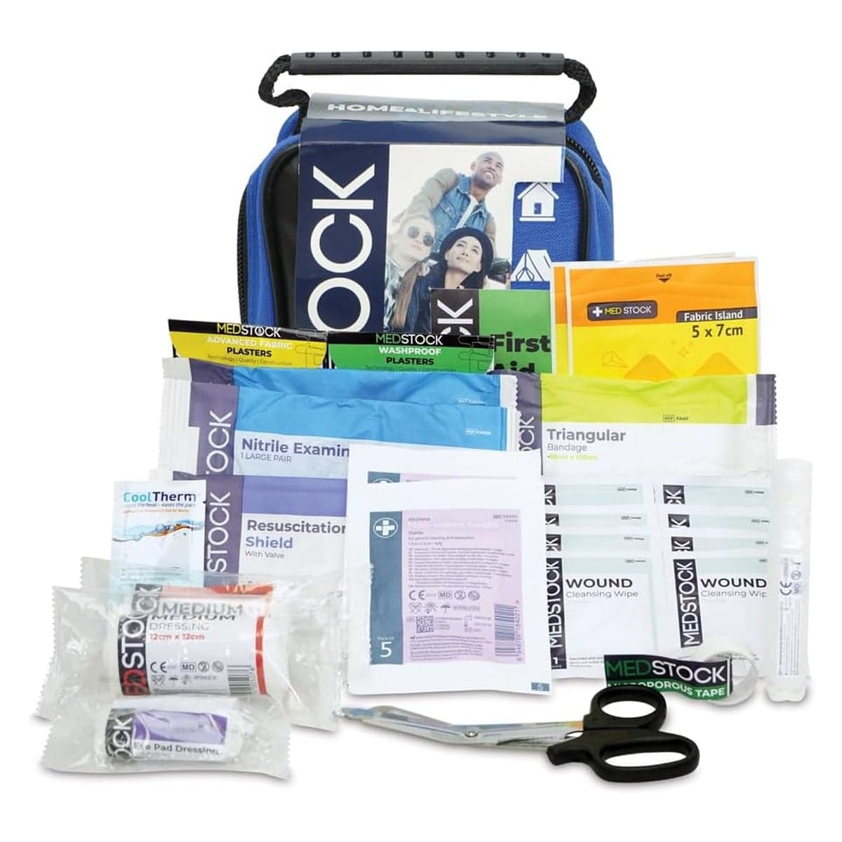 Thumbnail Medstock Home & Lifestyle First Aid Kit 64 Pieces