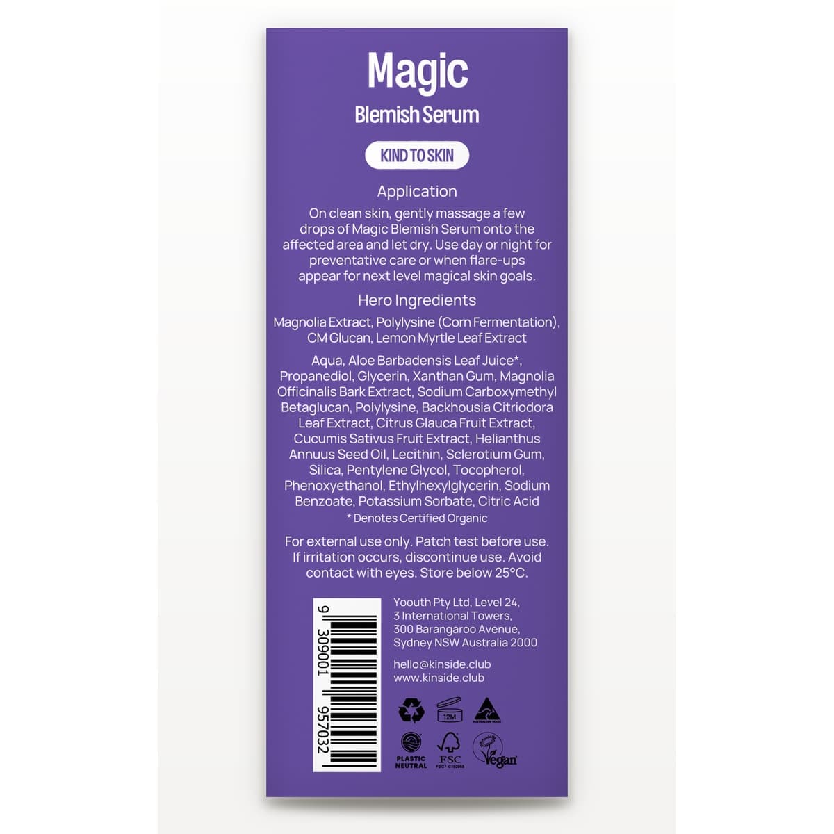 Thumbnail Kinside Magic Blemish Control Serum 30ml