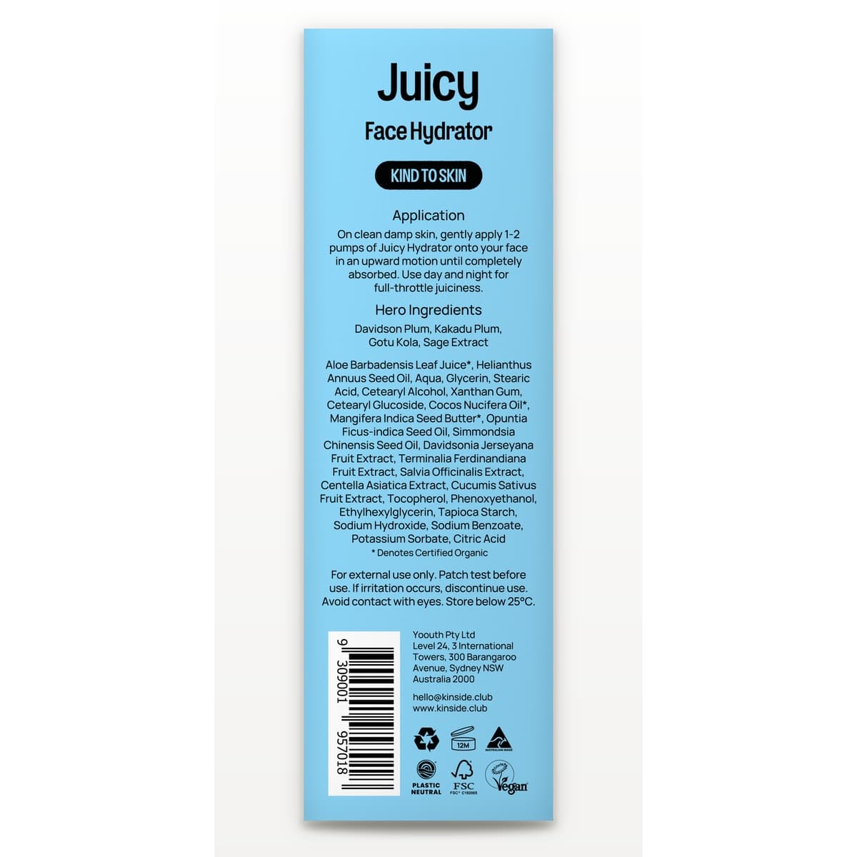 Thumbnail Kinside Juicy Face Hydrator Lotion 50ml