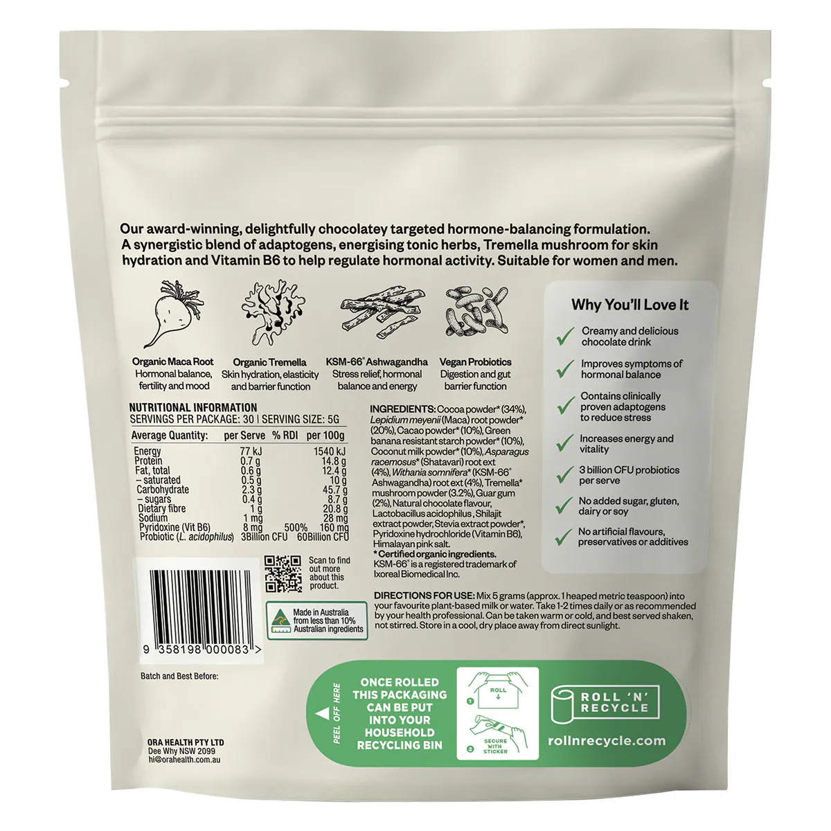 Thumbnail Ora Hormonal Balance Powder 150g
