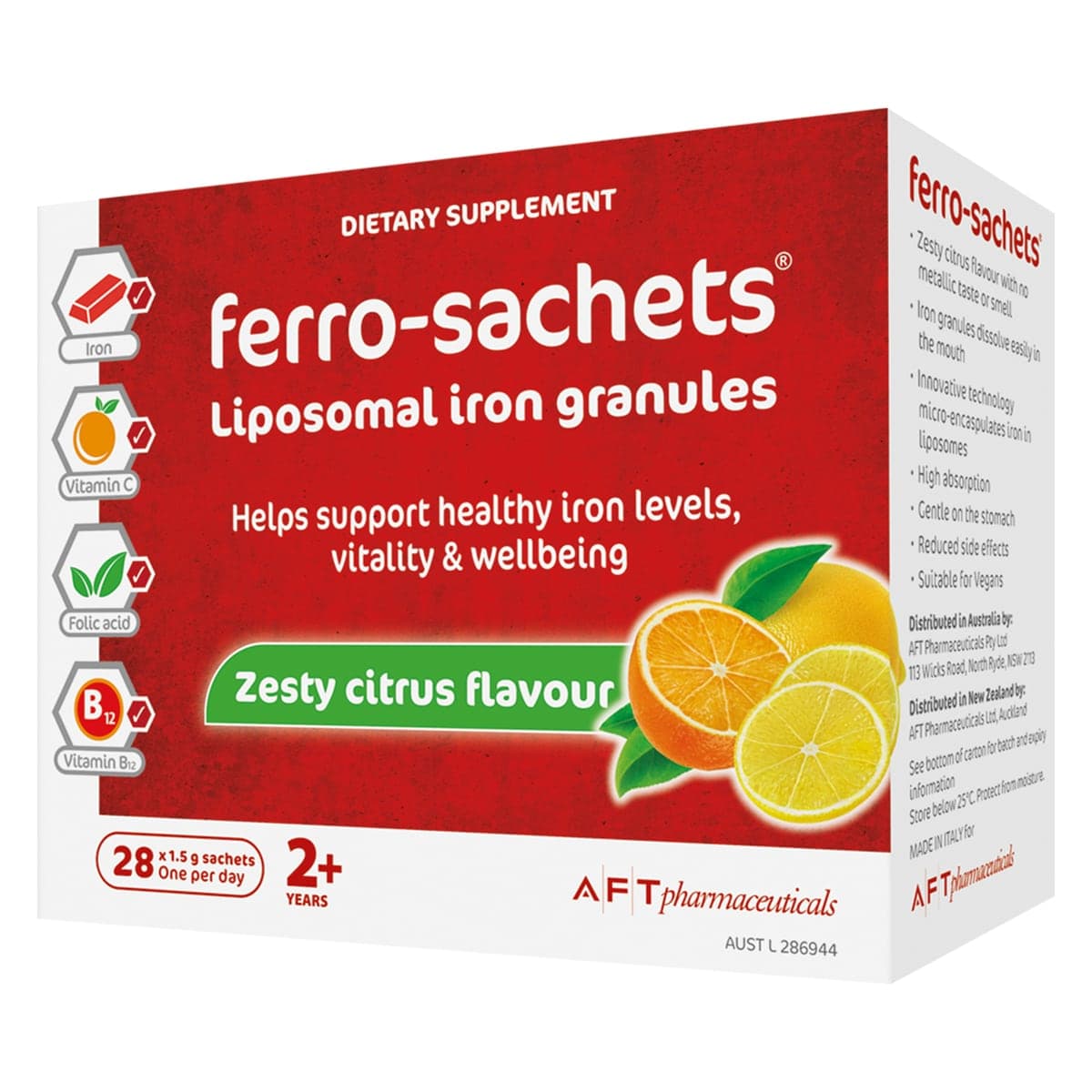Thumbnail Ferro Iron Sachets 28 x 1.5g