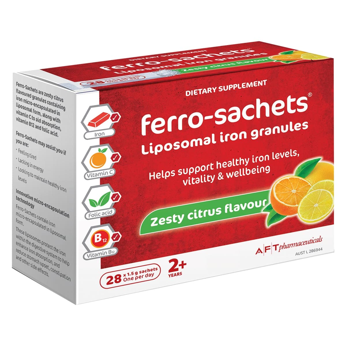 Thumbnail Ferro Iron Sachets 28 x 1.5g