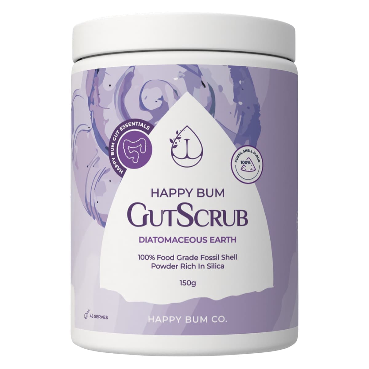 Thumbnail Happy Bum Gut Scrub Diatomaceous Earth 150g