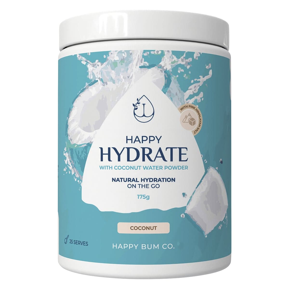 Thumbnail Happy Bum Happy Hydrate Powder Coconut 175g