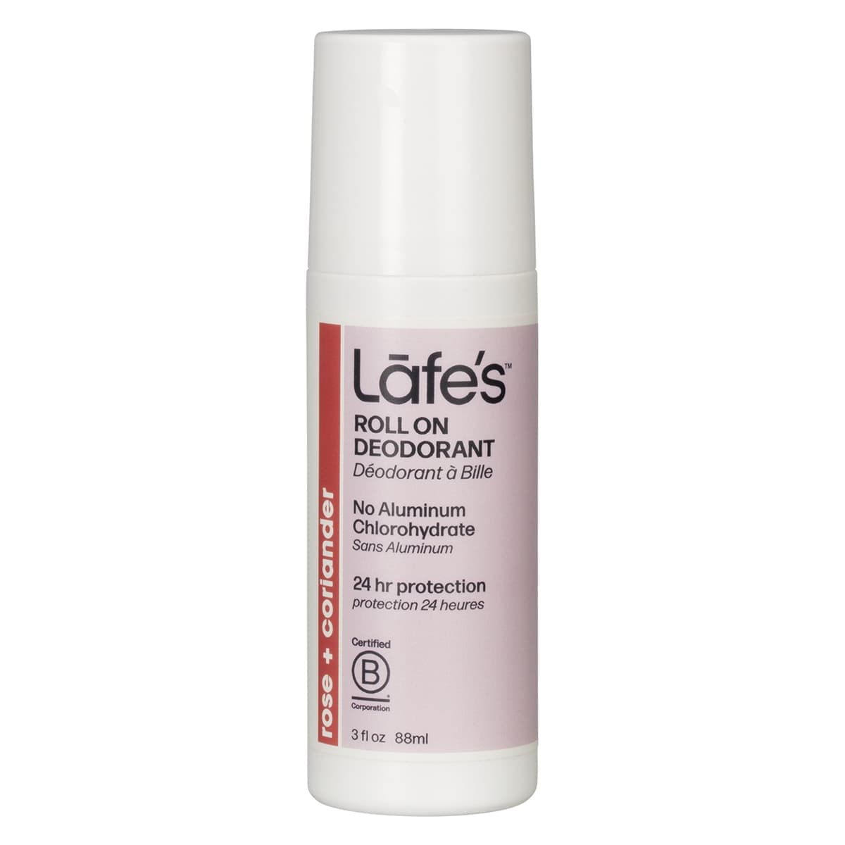 Thumbnail Lafe's Roll On Deodorant Rose + Coriander 88mL