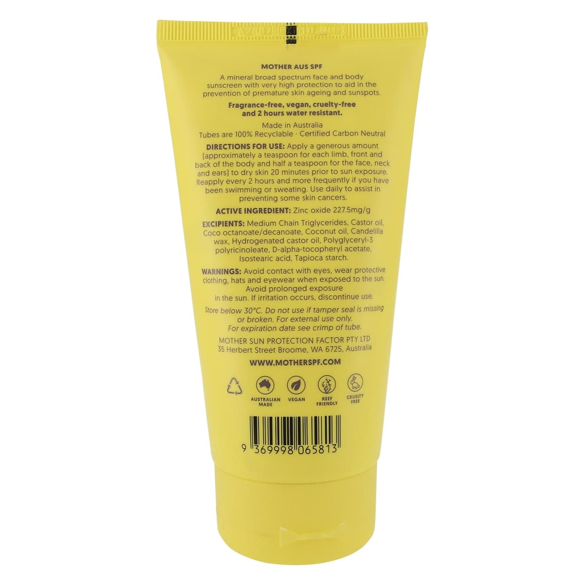Thumbnail Mother SPF Mineral Sunscreen SPF50+ 120g