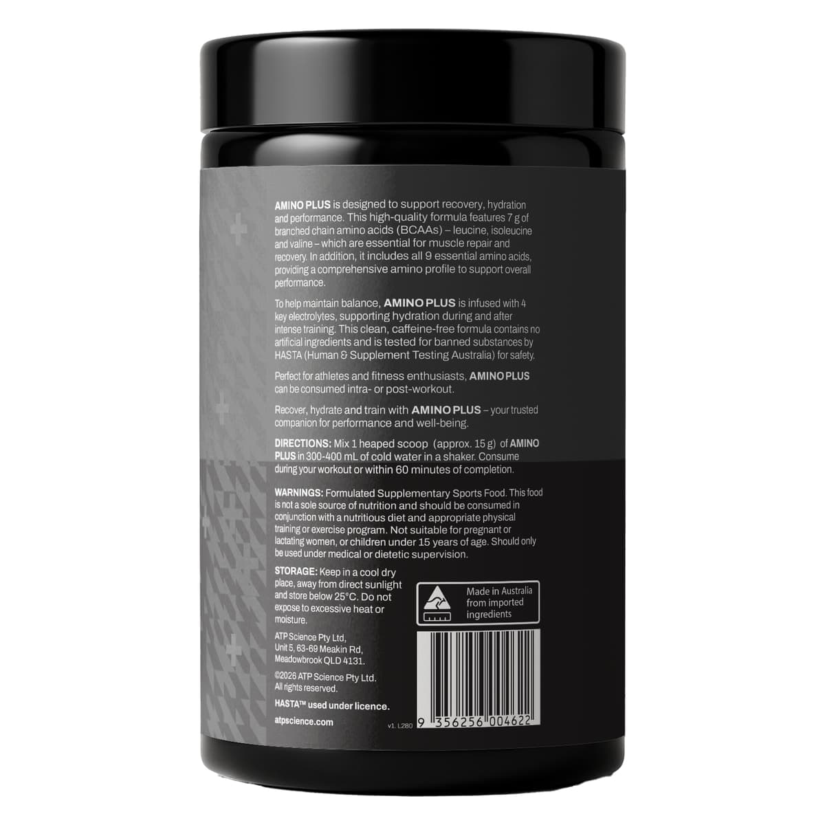 Thumbnail ATP Science Amino Plus Powder Mango Peach 375g