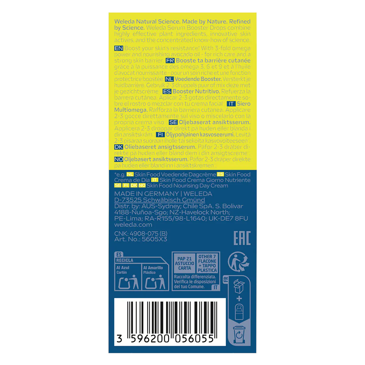 Thumbnail Weleda Extra Rich Omega Serum Drops 30ml