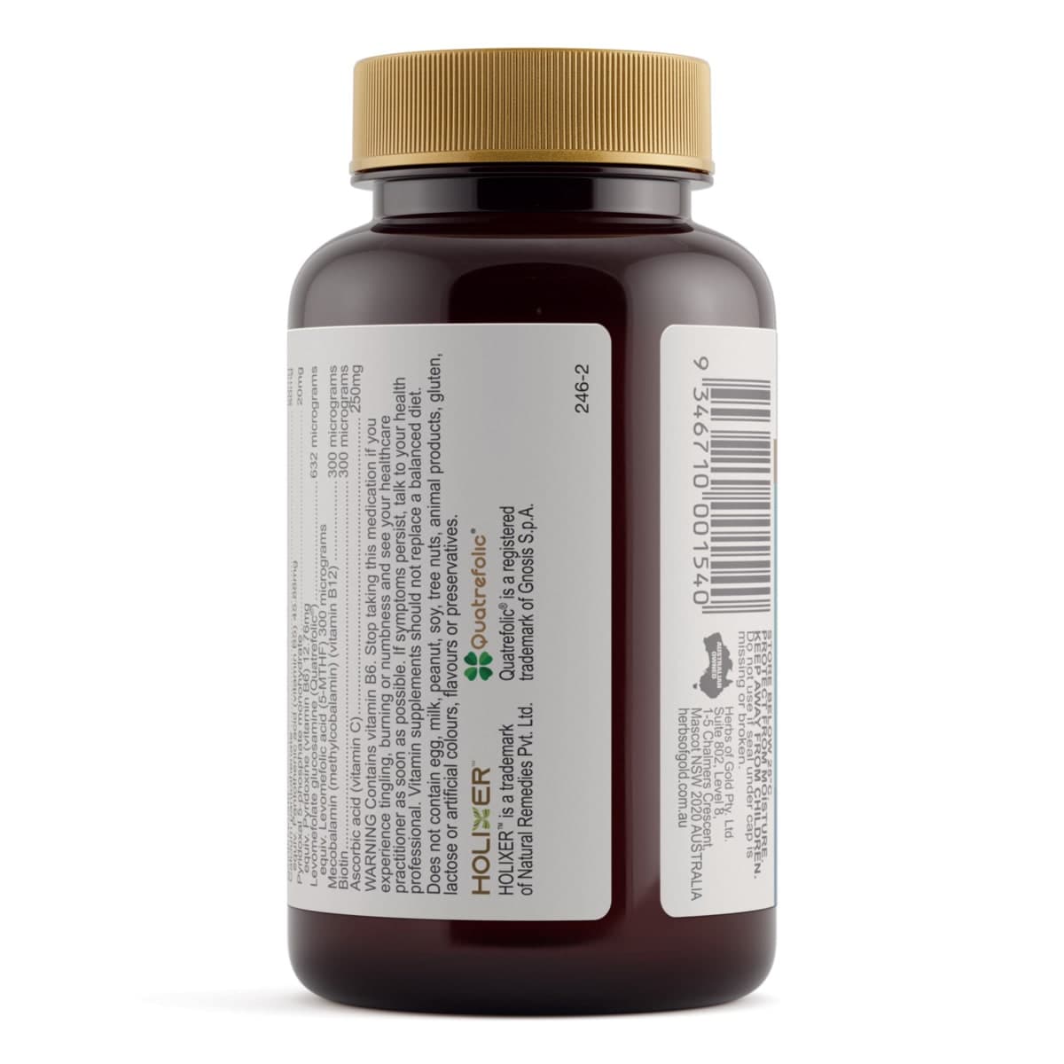 Thumbnail Herbs of Gold Activated B Stress 60 Tablets